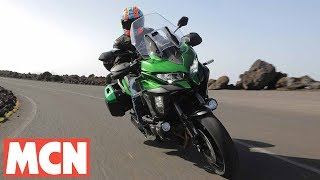 Kawasaki Versys 1000 SE bike review  MCN  Motorcyclenewscom [upl. by Sumaes]