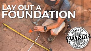 How To Lay Out A Foundation [upl. by Slen]