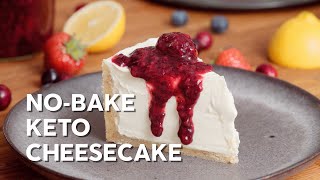 Nobake keto cheesecake [upl. by Baynebridge396]