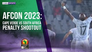 Cape Verde vs South Africa  AFCON 2023 Penalty Shootout HIGHLIGHTS  02032024  beIN SPORTS USA [upl. by Gerg]