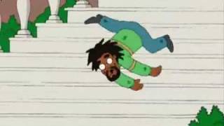 YouTube Family Guy  Falling Down Stairs Clip [upl. by Haras592]