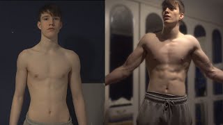 Skinny Kid 3 Month Body Transformation [upl. by Gentilis]