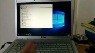 How To Setup Windows 10 on a Dell Inspiron 1525 [upl. by Hasan]