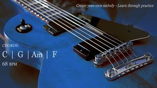 Slow Pop Rock Backing Track Ballad C Major [upl. by Timotheus]