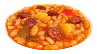 Judías Blancas con Chorizo [upl. by Lua]