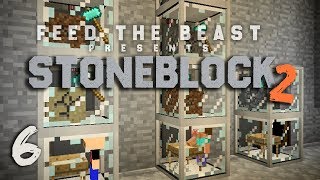 StoneBlock 2 Modpack Ep 6 Automatic Sieve Setup  Item Sorting [upl. by Enoch]