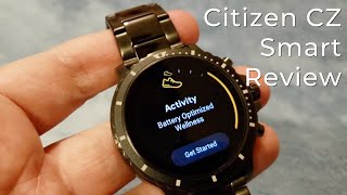 Citizen CZ Smart Smartwatch Review [upl. by Steinway372]