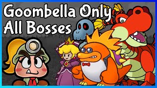 The Goombella Only Challenge Paper Mario The ThousandYear Door [upl. by Ahsot]