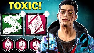 Tricksters MOST TOXIC BUILD in Dead By Daylight [upl. by Yelruc889]