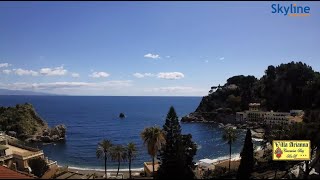 🔴 Recorded live footage from Taormina  Sicily  Live Cameras from the world [upl. by Asenev]