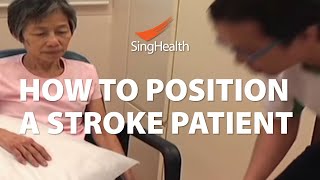 How To Position A Stroke Patient [upl. by Teyut202]