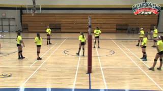 Open Practice Middle School Volleyball Practice [upl. by Marelya]