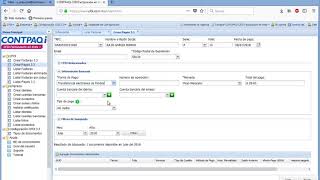 Crear un recibo de pago en Contpaqi CFDI en linea [upl. by Rieger]
