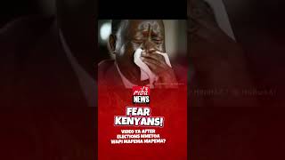 RAILA ODINGA CRYING TRENDING VIDEO [upl. by Wack422]