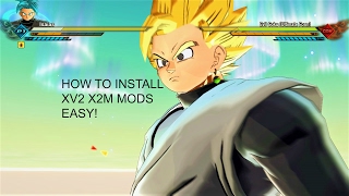 DRAGONBALL XENOVERSE 2  HOW TO INSTALL X2M MODS EASY [upl. by Ettenwad]