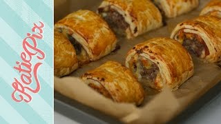 The Best Sausage Rolls Recipe EVER  Katie Pix [upl. by Eirrab569]