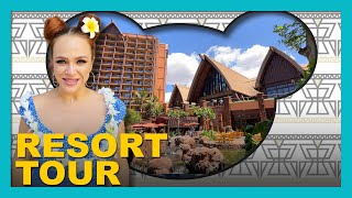 Disney Aulani Resort  Complete Walking Tour  Oahu Hawaii [upl. by Bruning]