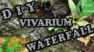 How to build a vivarium waterfall [upl. by Winnah]