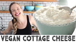 VEGAN Cottage Cheese Recipe [upl. by Raphael]