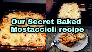 Baked Mostaccioli Recipe  Easy and quick Recipe for Parties or Large Gatherings [upl. by Imij]