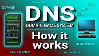 How a DNS Server Domain Name System works [upl. by Ahsaele]