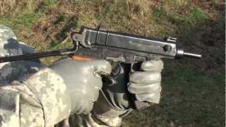 Shooting vz 61 Scorpion submachine gun 765mm Br  Gs HD Gun Show [upl. by Zanze]