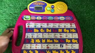 VTECH PHONICS FROM A TO Z ANIMATED LEARNING SYSTEM WITH 8 MODES Review Plz Subscribe My Channel [upl. by Grata]