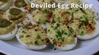 Deviled Eggs  Southern Style Deviled Egg Recipe with Jalapeños Malcom Reed HowToBBQRight [upl. by Phionna]