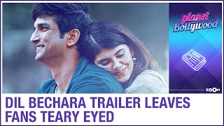 Dil Bechara trailer review  Sushant Singh Rajput amp Sanjana Sanghi leave fans teary eyed [upl. by Ativel]