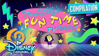 Miss Tillys Fun Time TV Minute Show 💖  Compilation  Big City Greens  Disney Channel [upl. by Noelyn323]