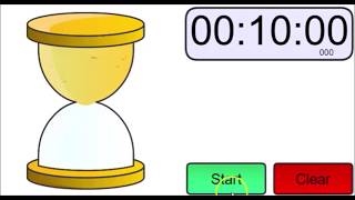 10 Minutes Sand Timer [upl. by Haliehs]