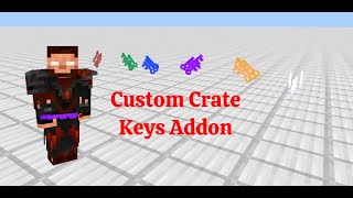 Custom Crate Key Addon  Minecraft Bedrock 116201 [upl. by Melar]