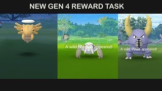 New November Pokemon Shedinja Nincanda and Ninjask added as Reward Task [upl. by Tirzah]