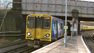 Half an Hour at 216  Birkenhead North Station 1022017  Class 507 508 terminus [upl. by Yarb829]