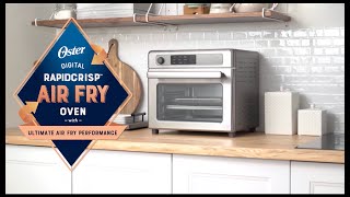 Oster Digital Air Fryer 12 Function Oven with RapidCrisp [upl. by Jaret]