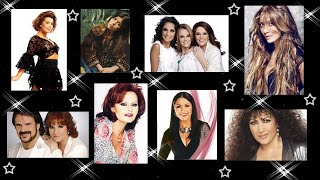 LAS DAMAS DE LA BALADA💝Myriam Hernández Alejandra Guzmán Amanda Miguel Yuri Ana Gabriel💖 [upl. by Lacsap]