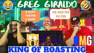 THE BEST ROASTER OF ALL TIME Greg Giraldo  Roast Collection  REACTION [upl. by Ardrey376]