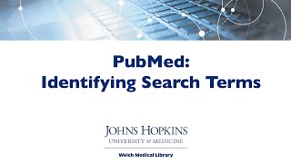 PubMed Identifying Search Terms [upl. by Barbara-Anne]