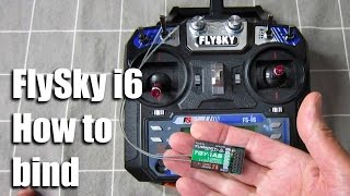 FlySky i6 How to bind [upl. by Janean916]