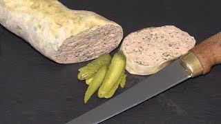 Hausmacher Leberwurst vom Wildschwein Schritt für Schritt mit Rezept [upl. by Deacon]