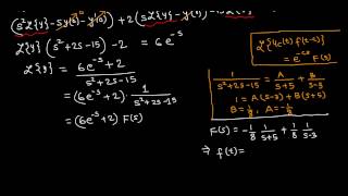 Solving an IVP with DiracDelta function using Laplace transforms [upl. by Nivrem]