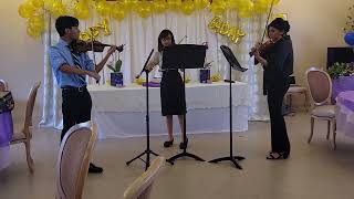 quotBarcarollequot From Danclas Violin Trio [upl. by Tioneb]