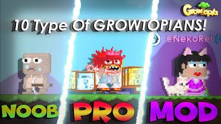 10 Type Of GROWTOPIANS  EPIC [upl. by Aretha777]