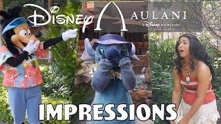 Impressions to Disney Characters Compilation  Aulani Hawaiian Resort [upl. by Culbertson]