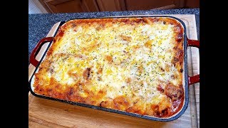 Cooking Baked Mostaccioli [upl. by Grimbly]