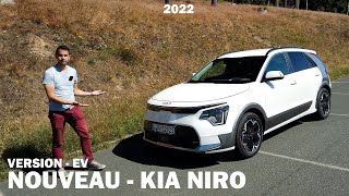 Nouveau KIA NIRO EV 2022  Lessai complet [upl. by Low239]