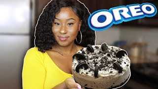 HOW TO MAKE A NO BAKE OREO CHEESECAKE RECIPE [upl. by Billat788]