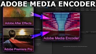 Adobe Media Encoder Beginner Tutorial [upl. by Aislehc428]