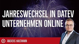 Jahreswechsel in DATEV Unternehmen online [upl. by Rexford260]