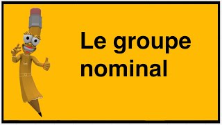 Le groupe nominal [upl. by Derwon]